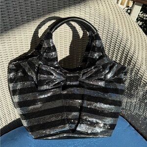 Kate Spade sequin bow handbag